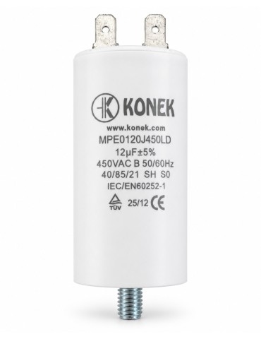 Konek condensador 12 µF 450V motor CPM12MF