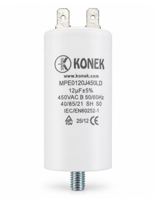 Konek condensador 12 µF 450V motor CPM12MF