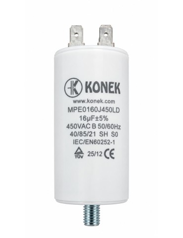 Konek condensador 16 µF 450V motor CPM16MF