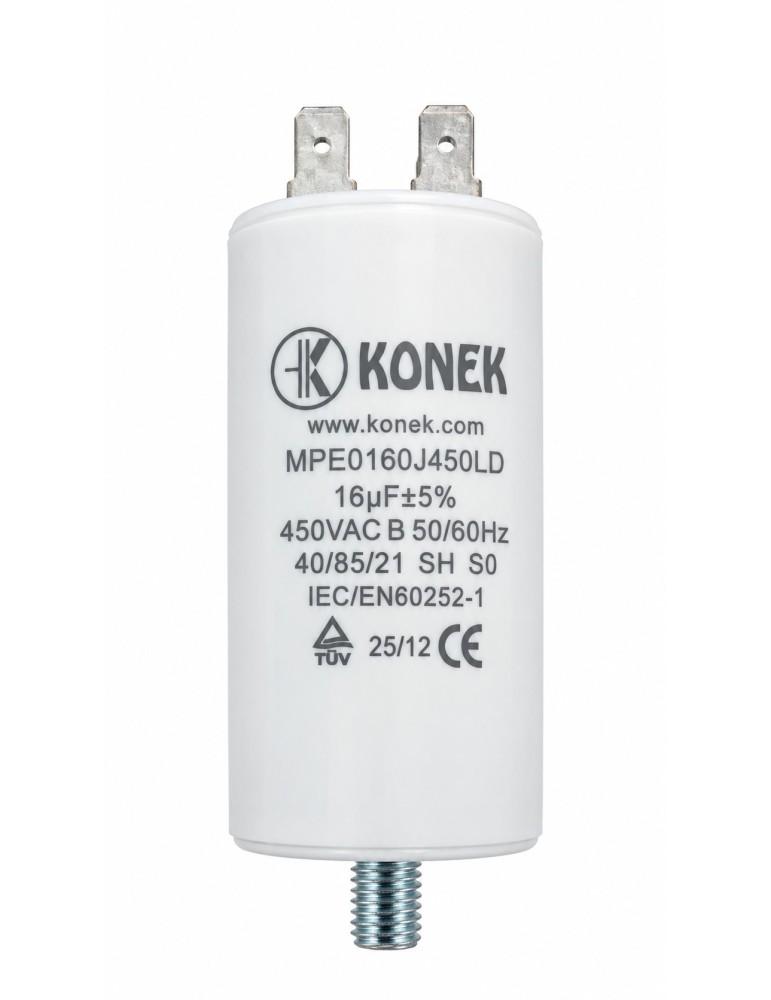 Konek condensador 16 µF 450V motor CPM16MF
