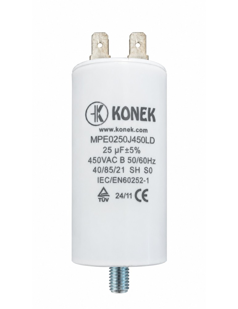 Konek condensador 25 µF 450V motor CPM25MF