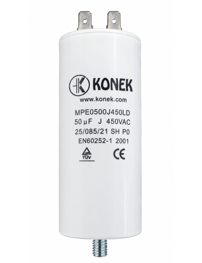 Konek condensador 50 µF 450V motor CPM50MF