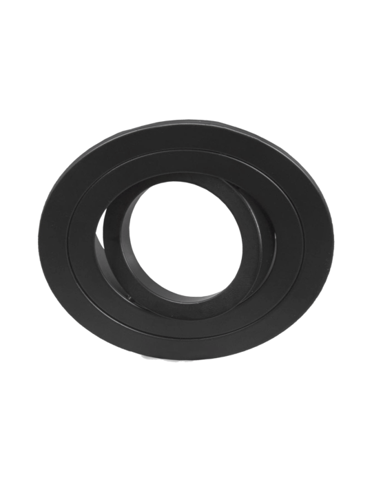 CONALUX EMPOTRABLE REDONDO NEGRO 4139/1-19