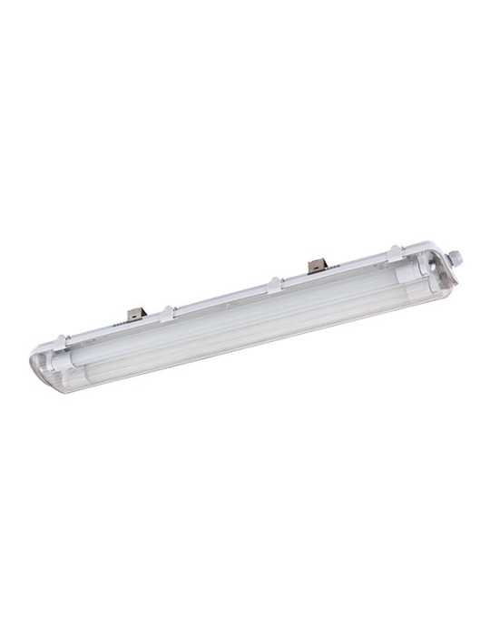 ATMOSS PANTALLA ESTANCA PARA TUBO LED IP65 2X600 PNT-002