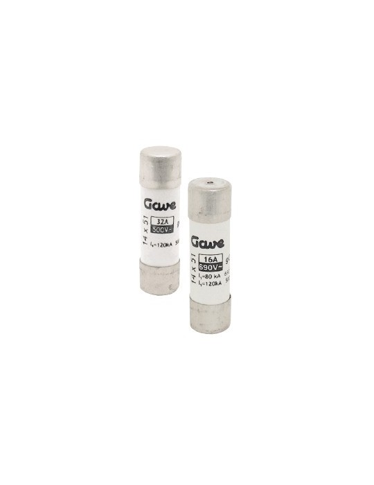 GAVE CARTUCHO FUSIBLE UTE 14X51 TALLA 1 31F