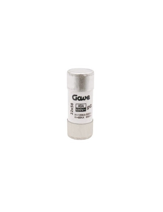 GAVE CARTUCHO FUSIBLE UTE 22X58 TALLA 2 32F