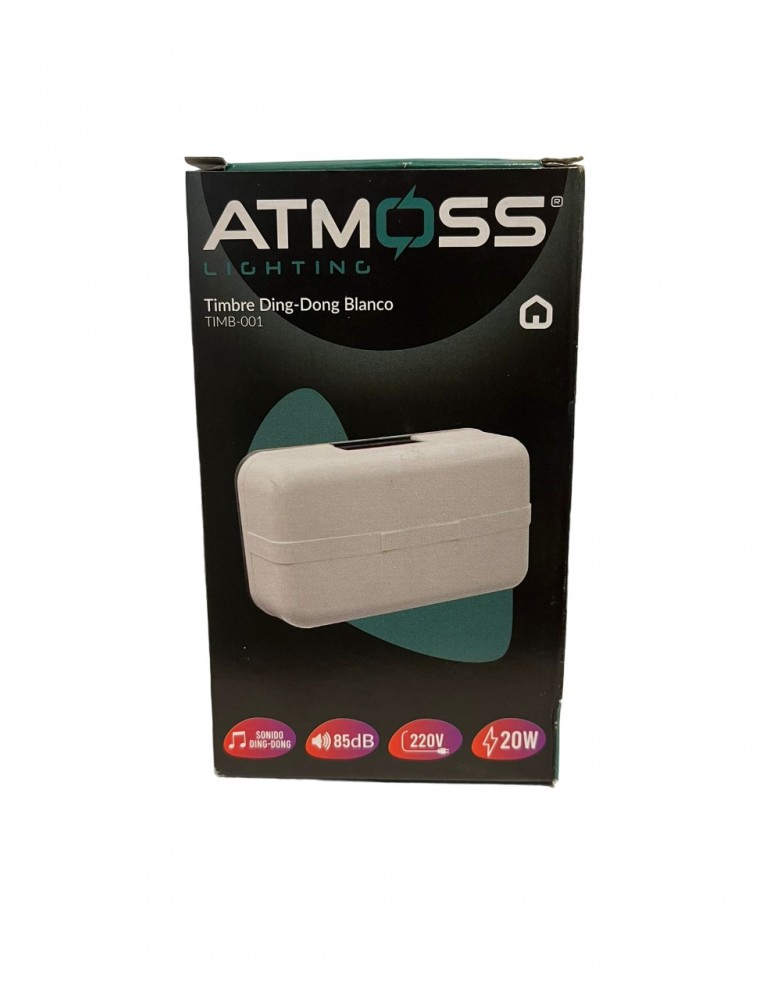 Atmoss Timbre Ding Dong 85dB 20W TIMB-001