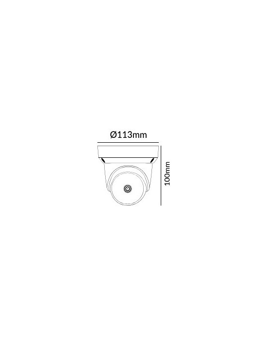 Atmoss Cámara Domo WIFI vigilancia 3-PRO PTZ Interior CAM-005