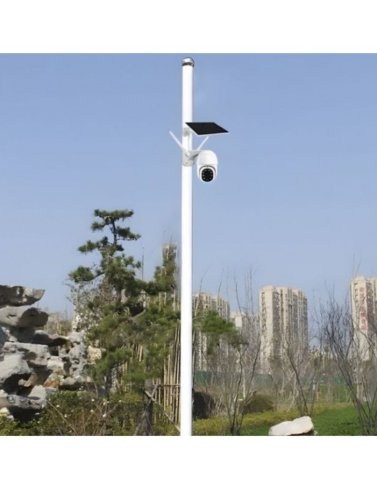 Atmoss Cámra Vigilancia 4G Solar 3MP PTZ IP66 CAM-010