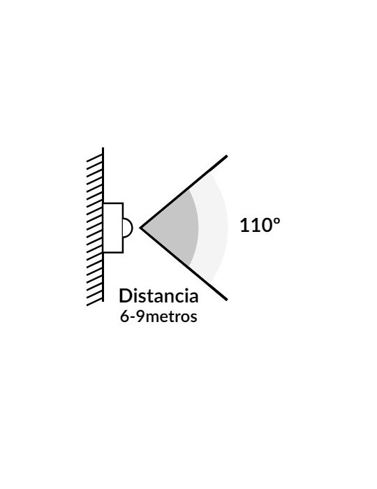 Atmoss Sensor PIR con sonido de alarma WIFI TUYA SGR-025