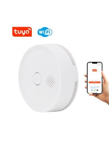 Atmoss Detector de Humo con Alarma WIFI TUYA SGR-028