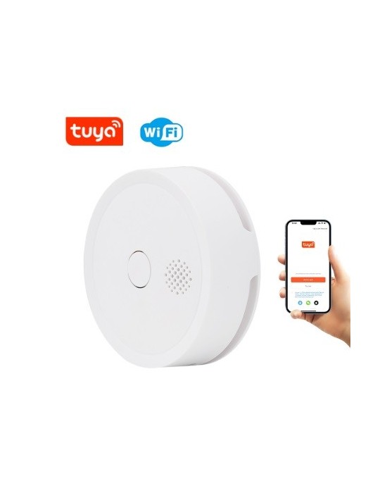 Atmoss Detector de Humo con Alarma WIFI TUYA SGR-028