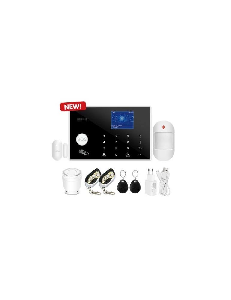 Atmoss Kit de alarma GSM( tarjeta SIM) WIFI SGR-024