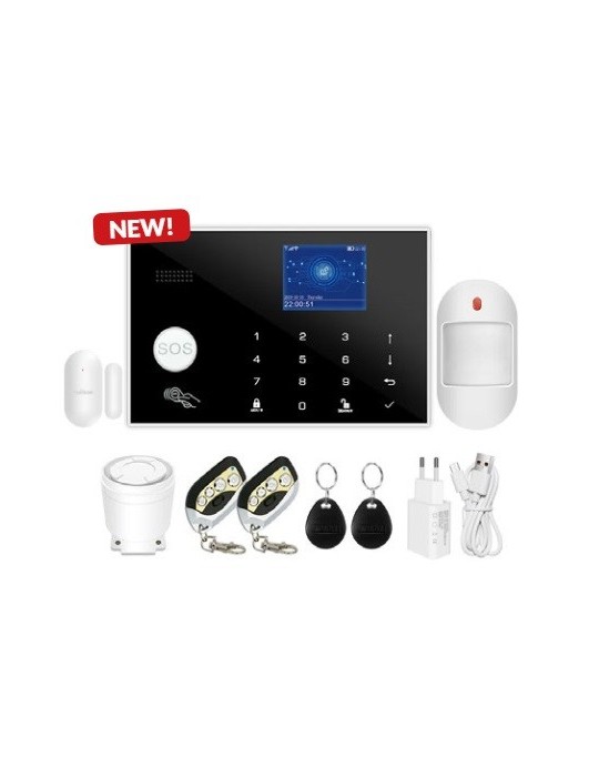 Atmoss Kit de alarma GSM( tarjeta SIM) WIFI SGR-024