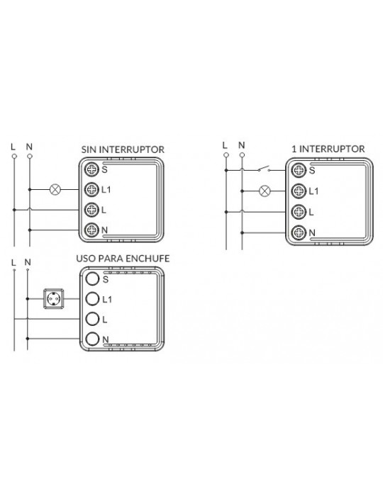 Atmoss Pastilla Interruptor Mini WIFI TUYA CONTR-054