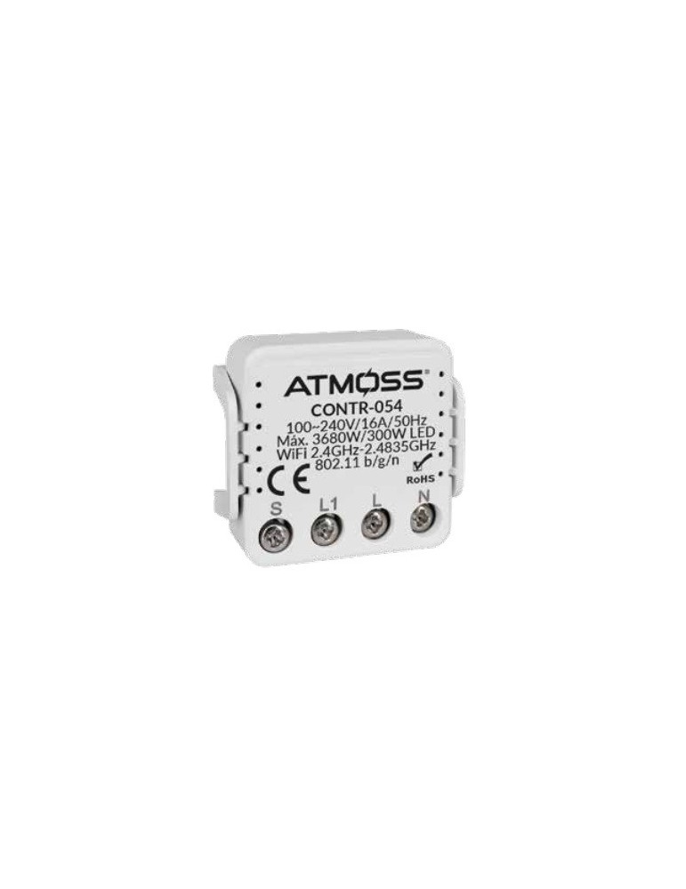 Atmoss Pastilla Interruptor Mini WIFI TUYA CONTR-054