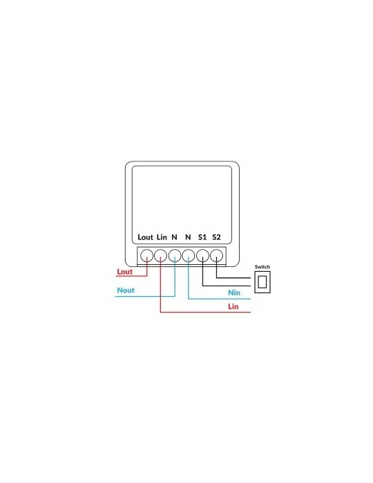 Atmoss Pastilla Interruptor Mini Multifunción WIFI TUYA CONTR-082