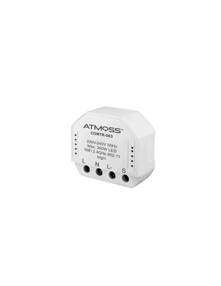 Atmoss Pastilla Regulador TRIAC WIFI TUYA 300W CONTR-063