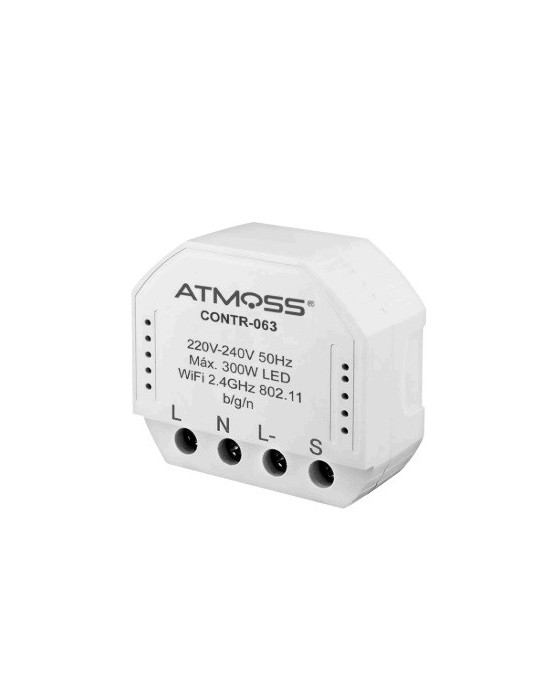 Atmoss Pastilla Regulador TRIAC WIFI TUYA 300W CONTR-063