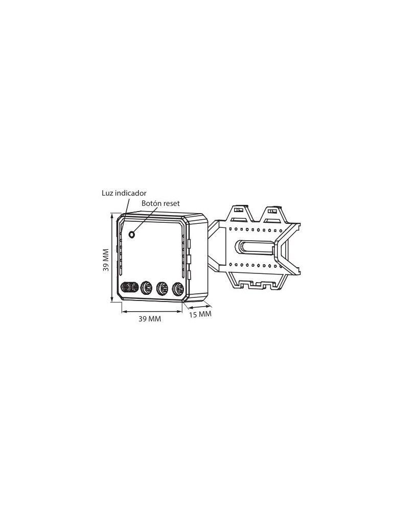 Atmoss Pastilla Telerruptor Mini WIFI TUYA CONTR-071