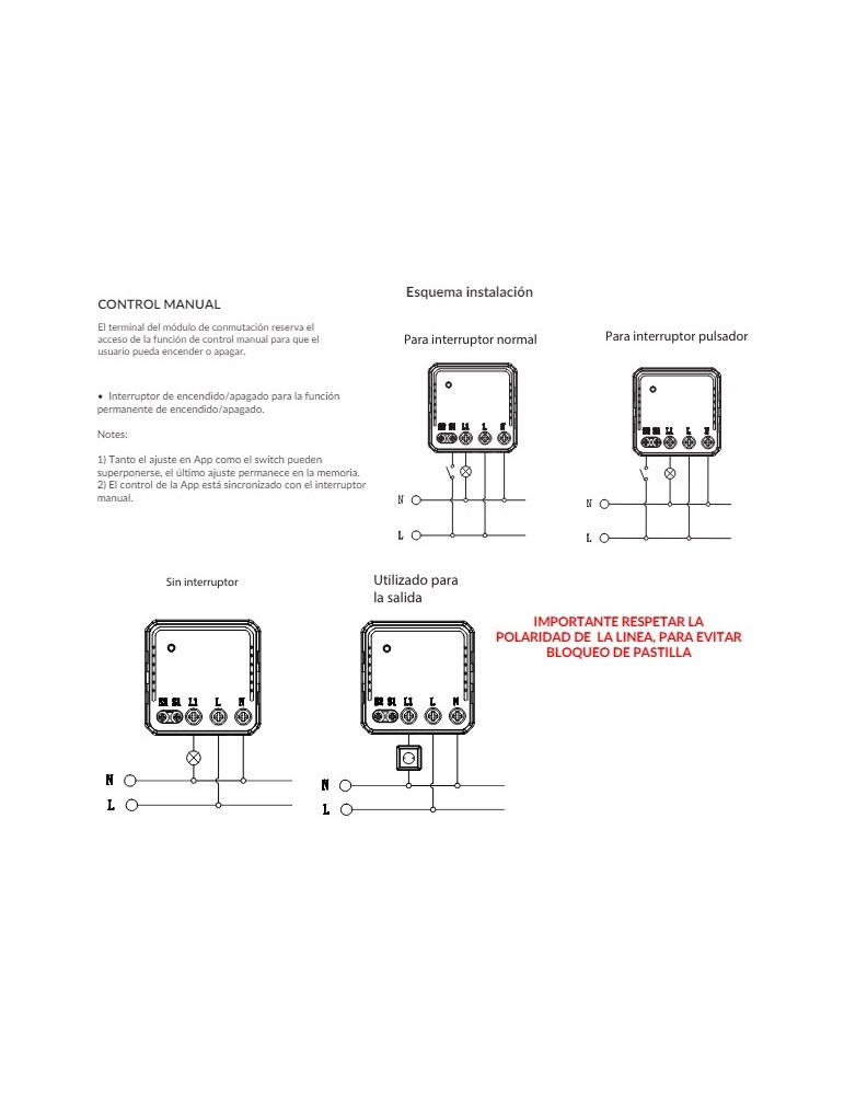 Atmoss Pastilla Telerruptor Mini WIFI TUYA CONTR-071