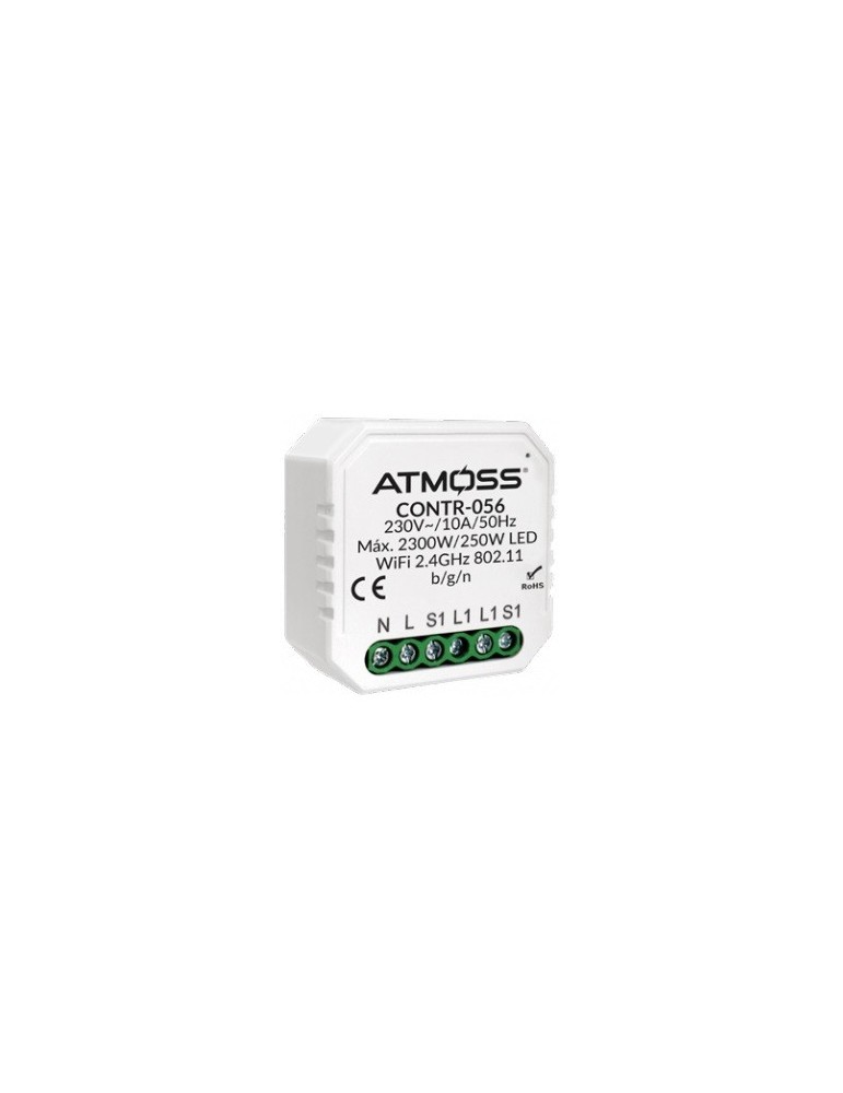 Atmoss Pastilla Pulsadro cerraduras electrónicas WIFI TUYA CONTR-056