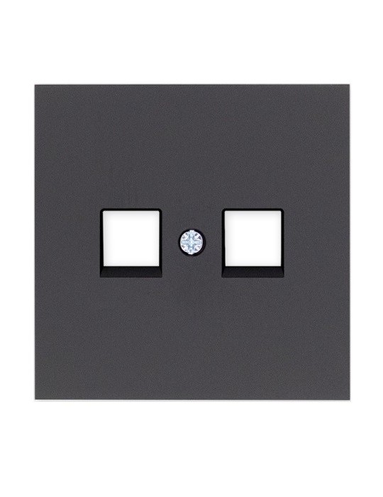 ATMOSS DYNAMIC ART TAPA DOBLE RJ45 S40.406.10