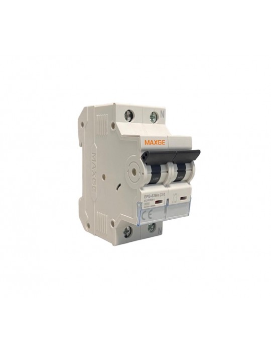 Maxge Magnetotérmico 1P+N Curva C 6ka EPB63Me1NC16