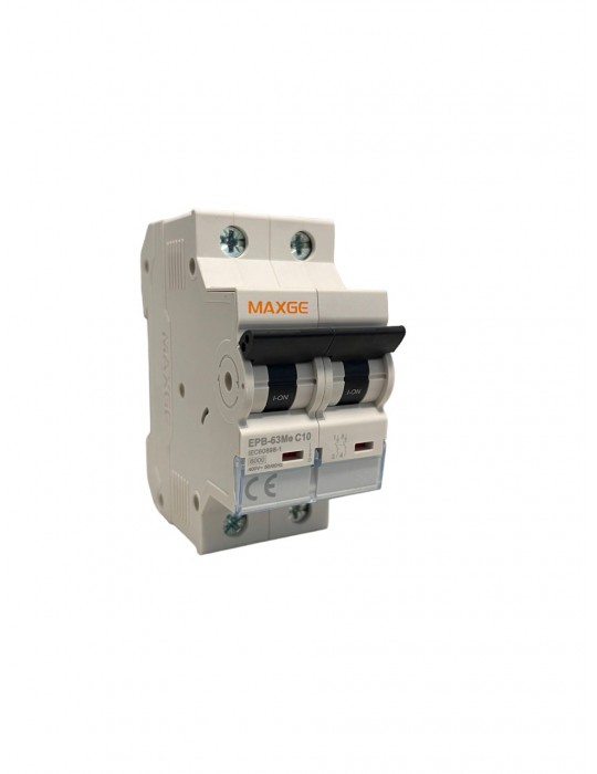Maxge Magnetotérmico 2P curva C 6kA EPB63Me2C16
