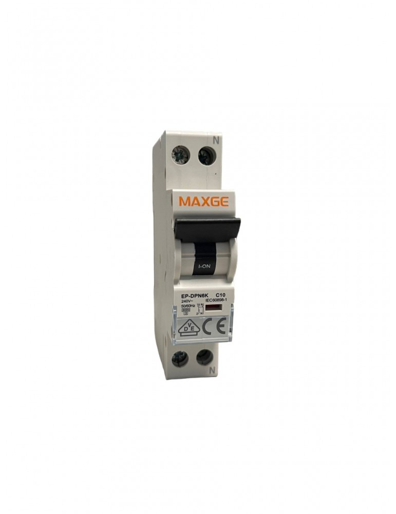 Maxge Magnetotérmico DPN 1+N curva C 6kA EPDPN6KC16