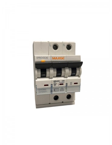 Maxge Protector Sobretensión Permanente IGA 2P 40A EPBOV2C40