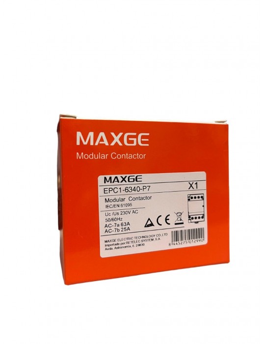 Maxge Contactor 4P 63A 230VAC EPC1-6340-P7