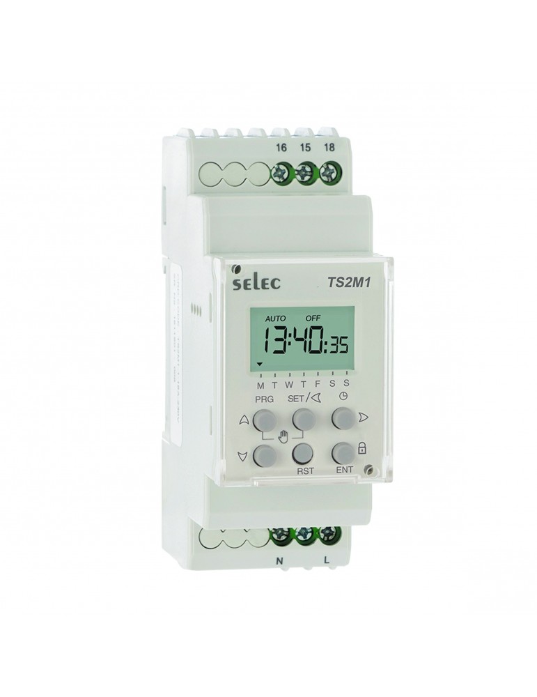 Maxge programador digital semanal TS2M1-1-16A