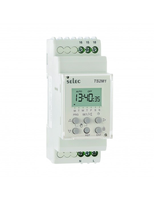Maxge programador digital semanal TS2M1-1-16A
