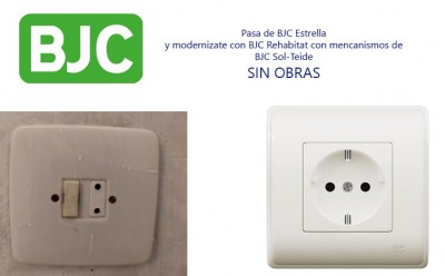 Reemplazo de Mecanismos Eléctricos: De BJC Estrella a BJC Rehabitat y BJC Sol-Teide SIN OBRAS