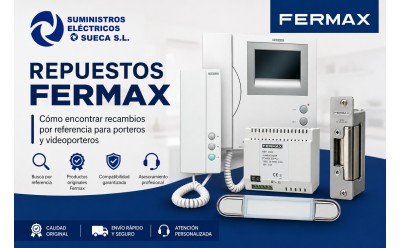Repuestos Fermax: cómo encontrar recambios por referencia para porteros y videoporteros