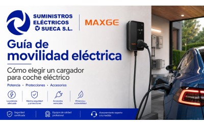 Cómo elegir un cargador para coche eléctrico: potencia, protecciones y accesorios