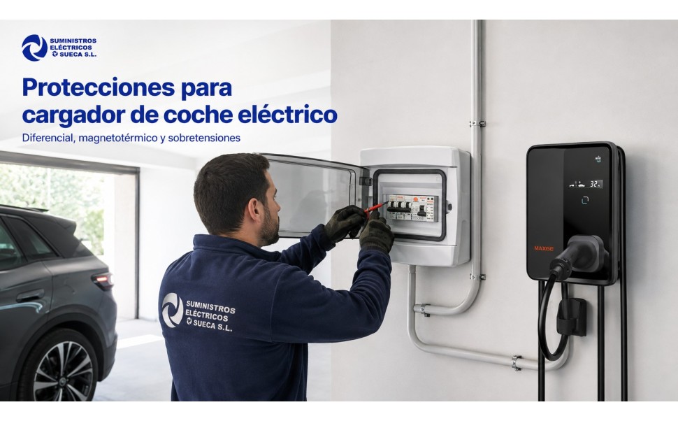 Protecciones para cargador de coche eléctrico: guía completa